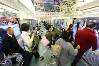 鉄道の力 阪神ファンを「神業」輸送…阪神電車の配慮と工夫
