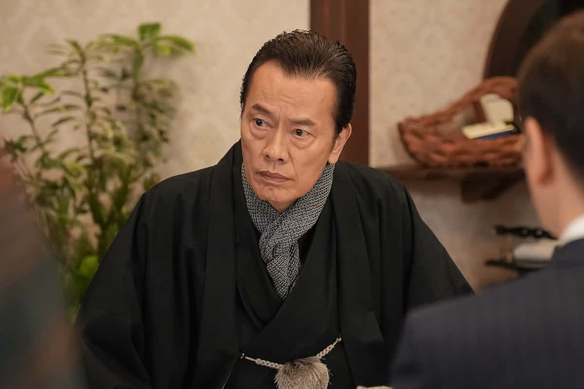 NHK連続テレビ小説「ブラッサム」の登場人物、黒崎大三郎(遠藤憲一)